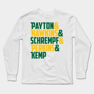 1995-96 SEATTLE Basketball Lineup Long Sleeve T-Shirt